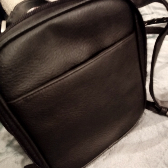 Rosseti Black Multi Compartment Crossbody Bag - Picture 2 of 16